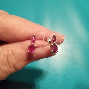 AFRICAN RUBY EARRINGS